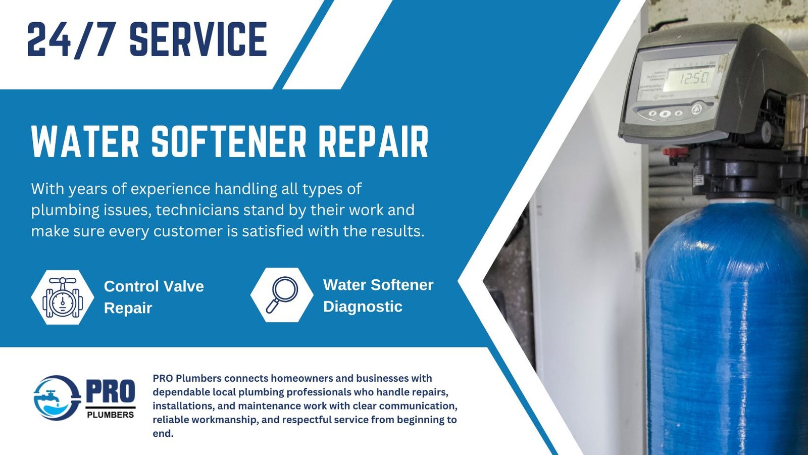 Water softener repair in Stevenson Ranch, CA